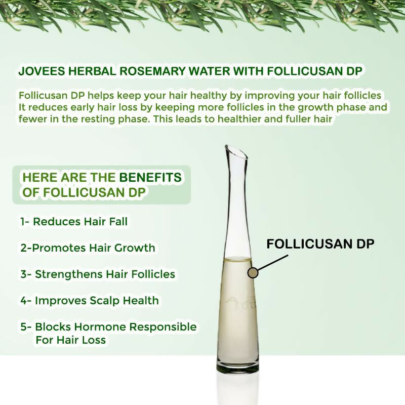 Jovees Herbal Rosemary Water Spray With Follicusan DP