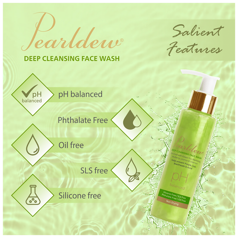 Pearldew Deep Cleansing Face Wash