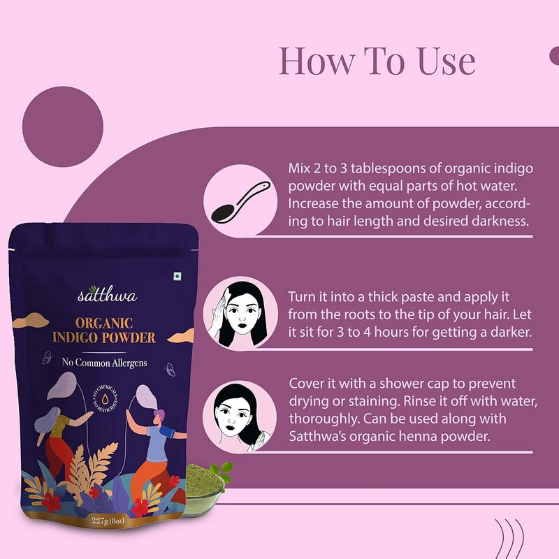 Satthwa Organic Indigo Powder