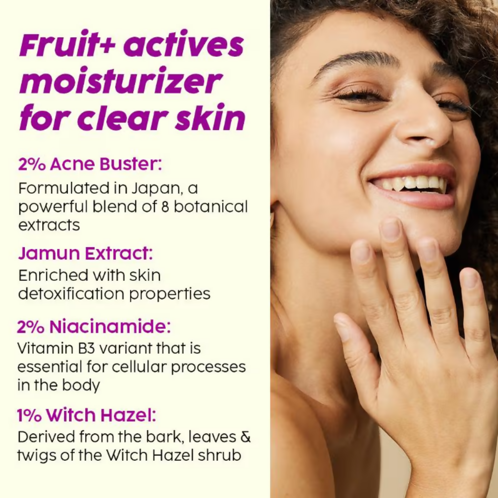 PLIX The Plant Fix Jamun Active Acne Regime With 2% Salicylic Acid Serum & Moisturizer