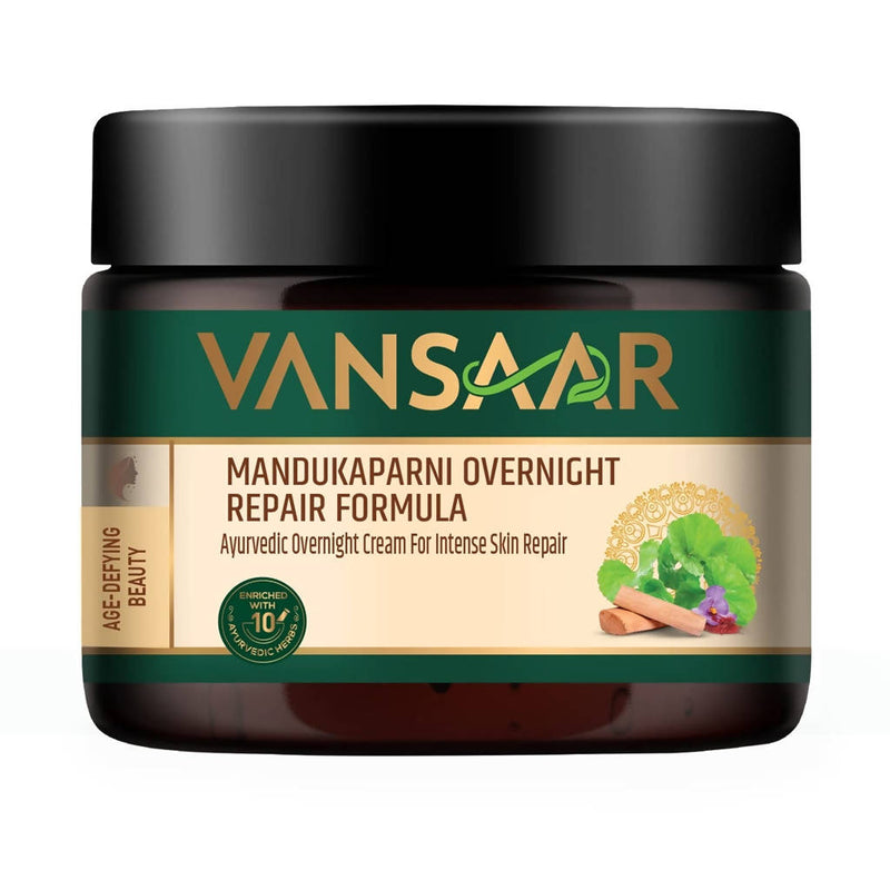Vansaar Mandukaparni Overnight Repair Formula Cream