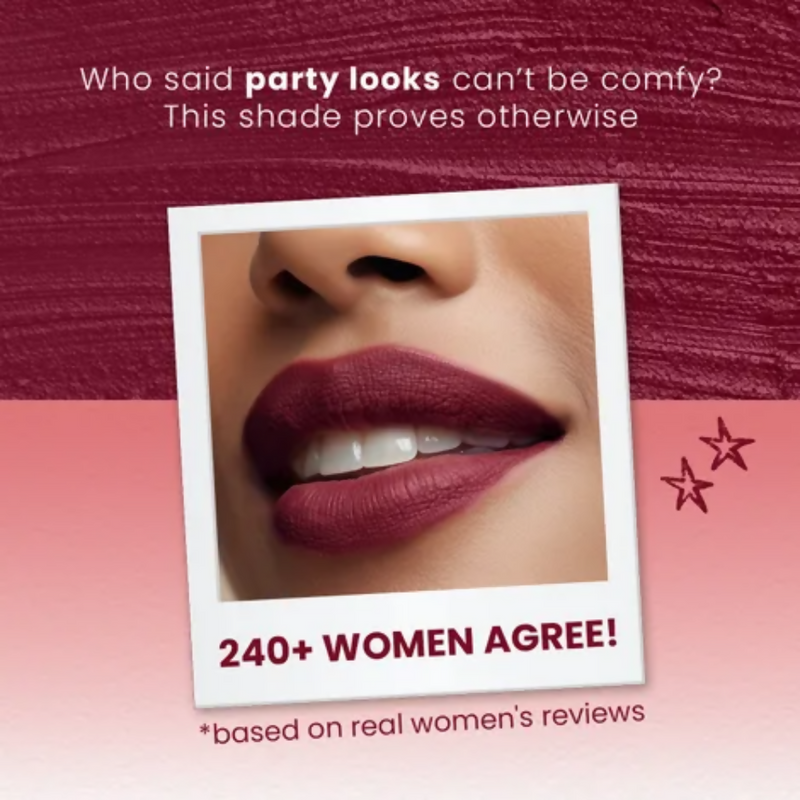 NY Bae Velvet Mousse Liquid Lipstick - Badass Berry 02