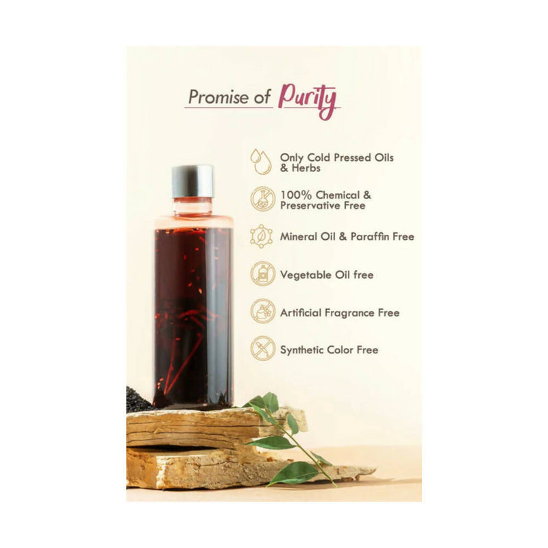 Nat Habit Curry Sesame Summer Hair Oil