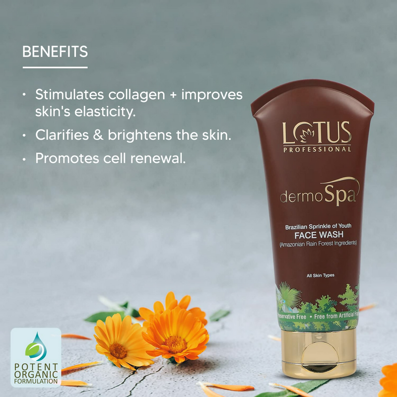 Lotus Professional DermoSpa Brazilian Sprinkle of Youth Anti Ageing Face Wash