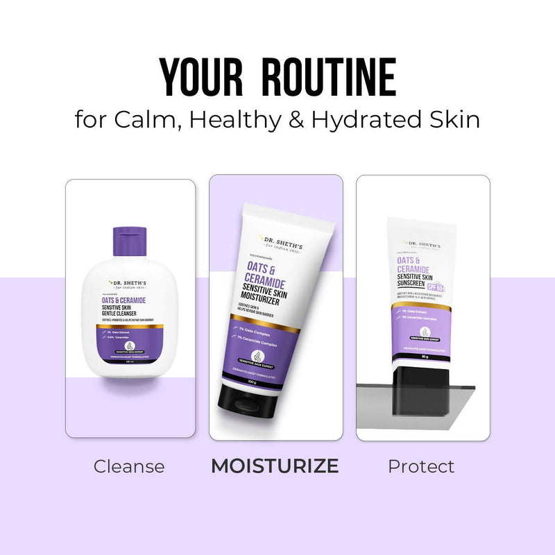 Dr. Sheth's Oats & Ceramide Sensitive Skin Moisturizer