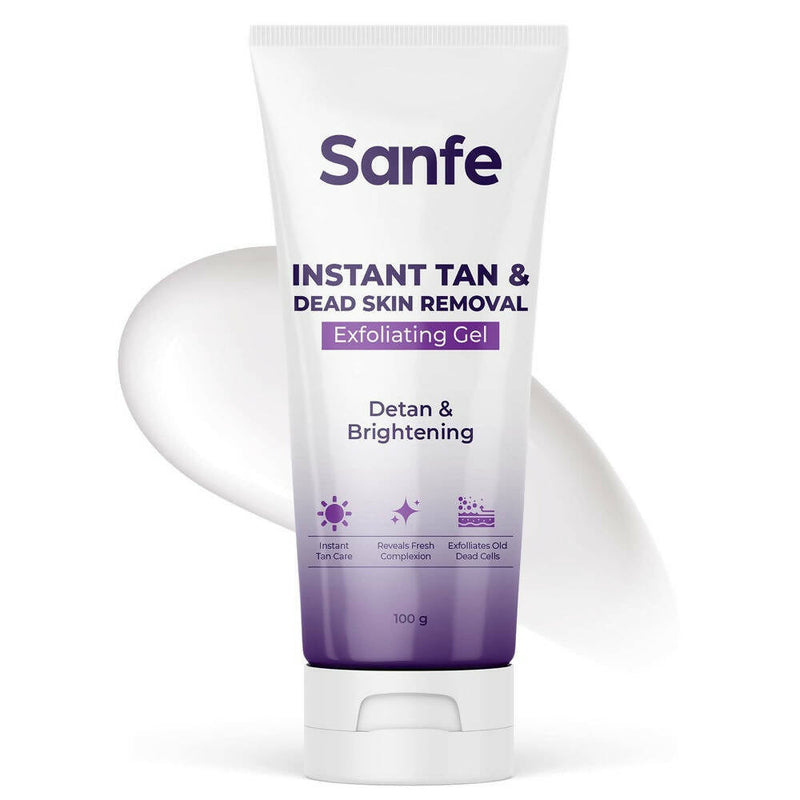 Sanfe Instant Tan & Dead Skin Removal Exfoliating Gel
