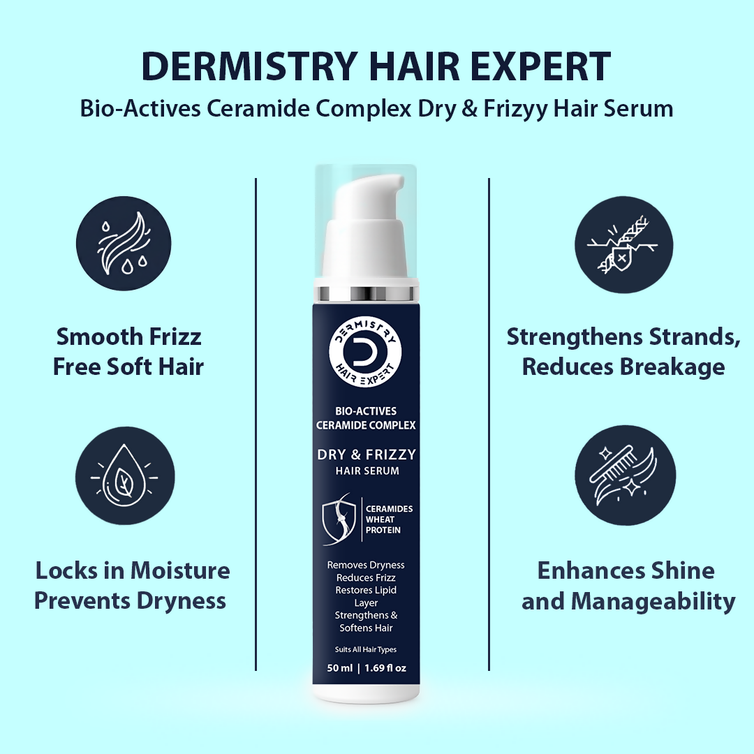 Dermistry Ceramides Protein Vitamin E Serum & Shampoo
