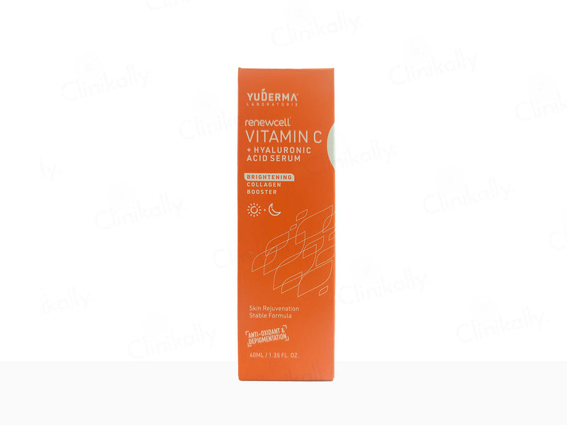 Yuderma Renewcell  Vitamin-C +  Hyaluronic Acid Serum