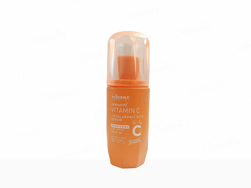 Yuderma Renewcell  Vitamin-C +  Hyaluronic Acid Serum
