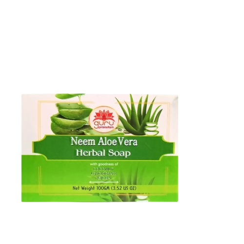Guru Prasadam Neem Aloe Vera Herbal Soap