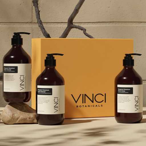 Vinci Botanicals Bergamot Geranium Trio