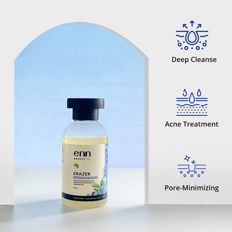 Enn Acne Control Gel Cleanser Face Wash