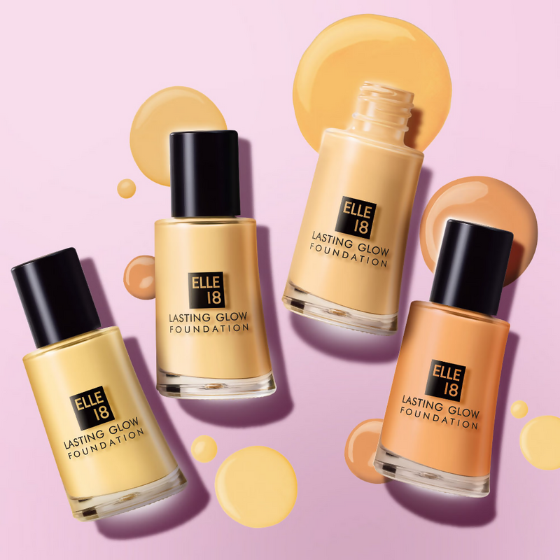 Elle 18 Lasting Glow Foundation - 03 Shell