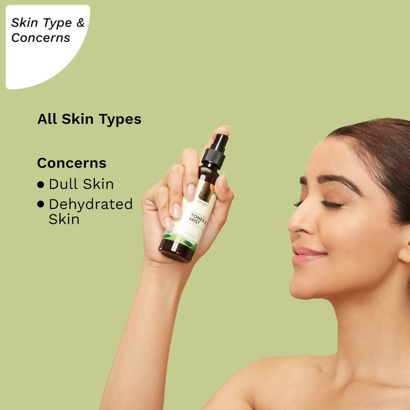 Pilgrim Spanish Face Toner For Glowing Skin, Refreshes & Hydrates Skin, Open Pores Tightening, Acne Prone Skin