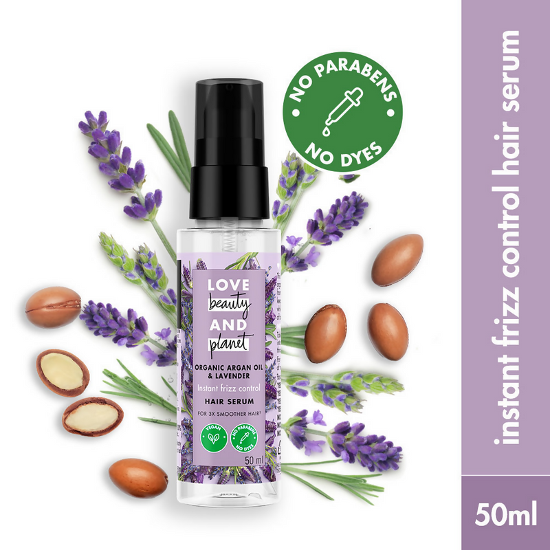 Love Beauty And Planet Argan Shampoo + Serum Combo