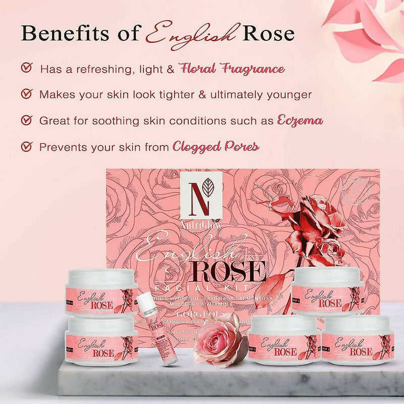 NutriGlow Natural’s English Rose Facial Kit
