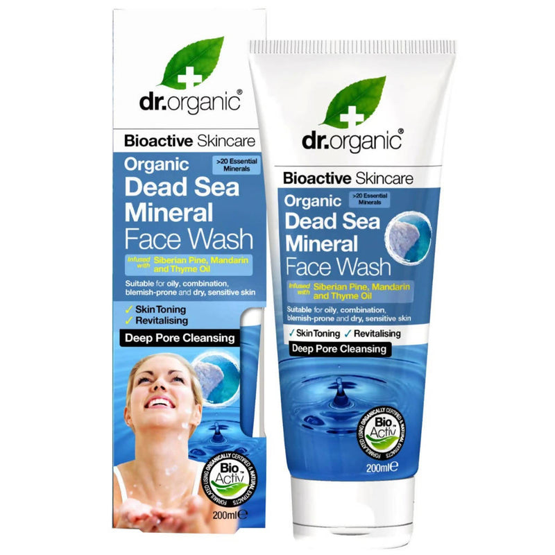 Dr.Organic Dead Sea Mineral Face Wash