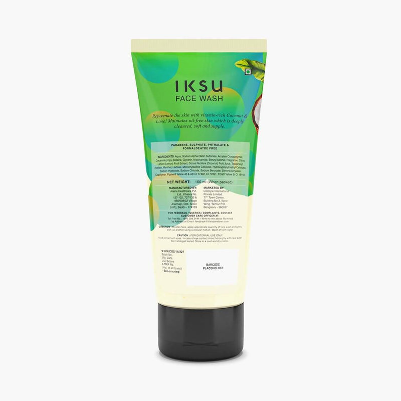 IKSU Coconut and Lime Face Wash