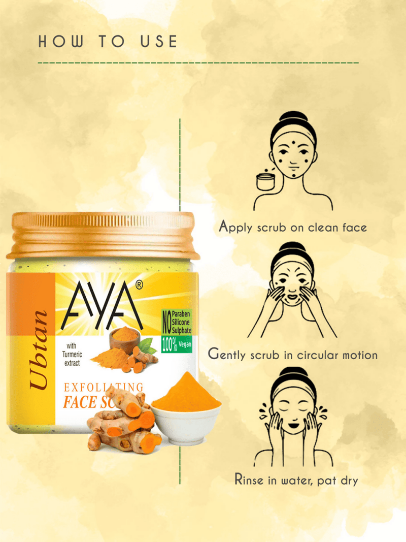 AYA Ubtan Exfoliating Face Scrub