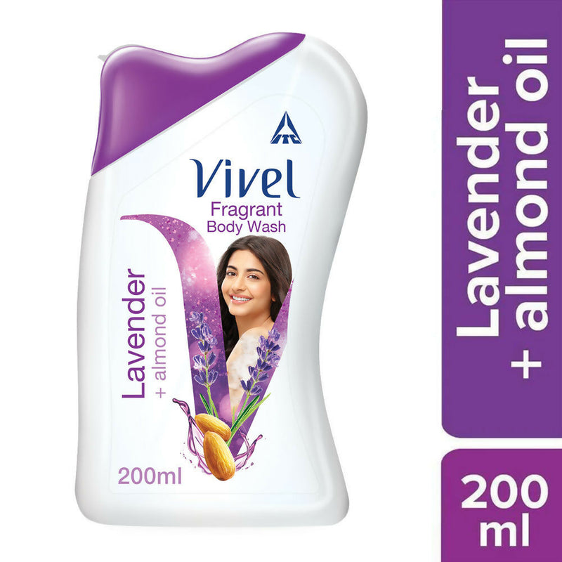 Vivel Lavender & Almond Oil Body Wash