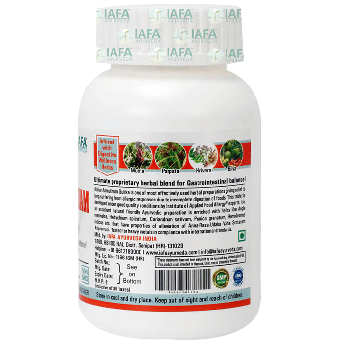 Iafa Ayuveda Aahar Amrutham Gulika